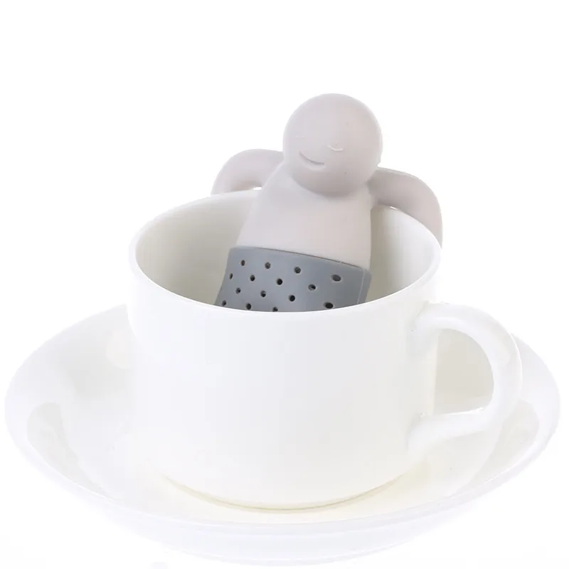 1 Pc New Tea tool Interesting Life partner cute Mr Teapot Tea Infuser/Tea Strainer/Coffee & Tea