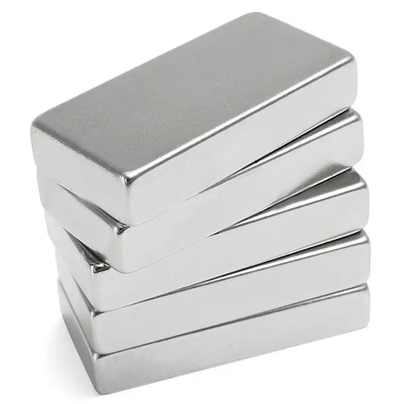 

N52 Super Strong Block Cuboid Disc Magnet 50x25x10mm Rare Earth Neodymium Kit