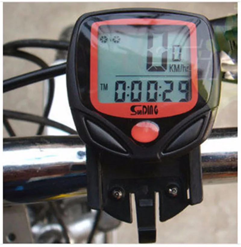 Велосипедный компьютер водонепроницаемый велосипедный одометр спидометр с ЖК-дисплеем велосипедный спидометр для велосипеда велосипедный компьютер Горячая