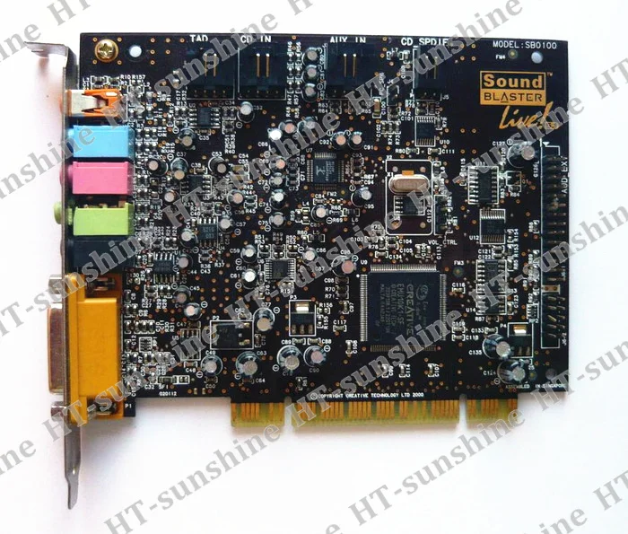 Sound Blaster Live! 5,1 SB0100 PCI Звуковая карта для творческой работы