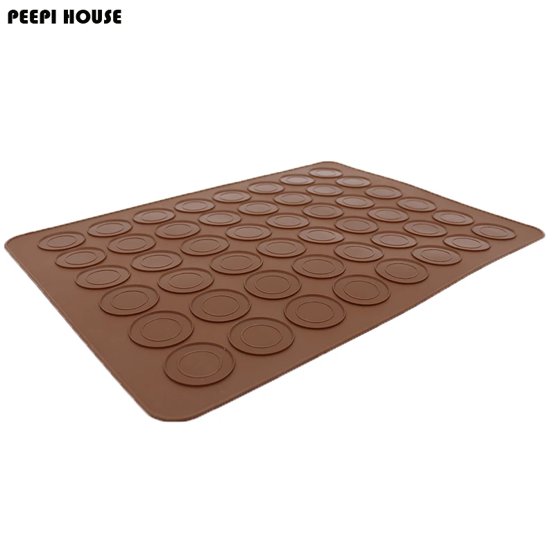 48 Holes Silicone Mat For Oven Silicone Macaron Non-Stick Mat