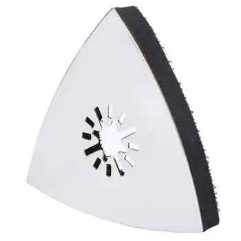 

1pc New 80mm Sanding Pads Triangular Polishing Sanding Pad Abrasive Tools Oscillating Multi Tool for Multimaster