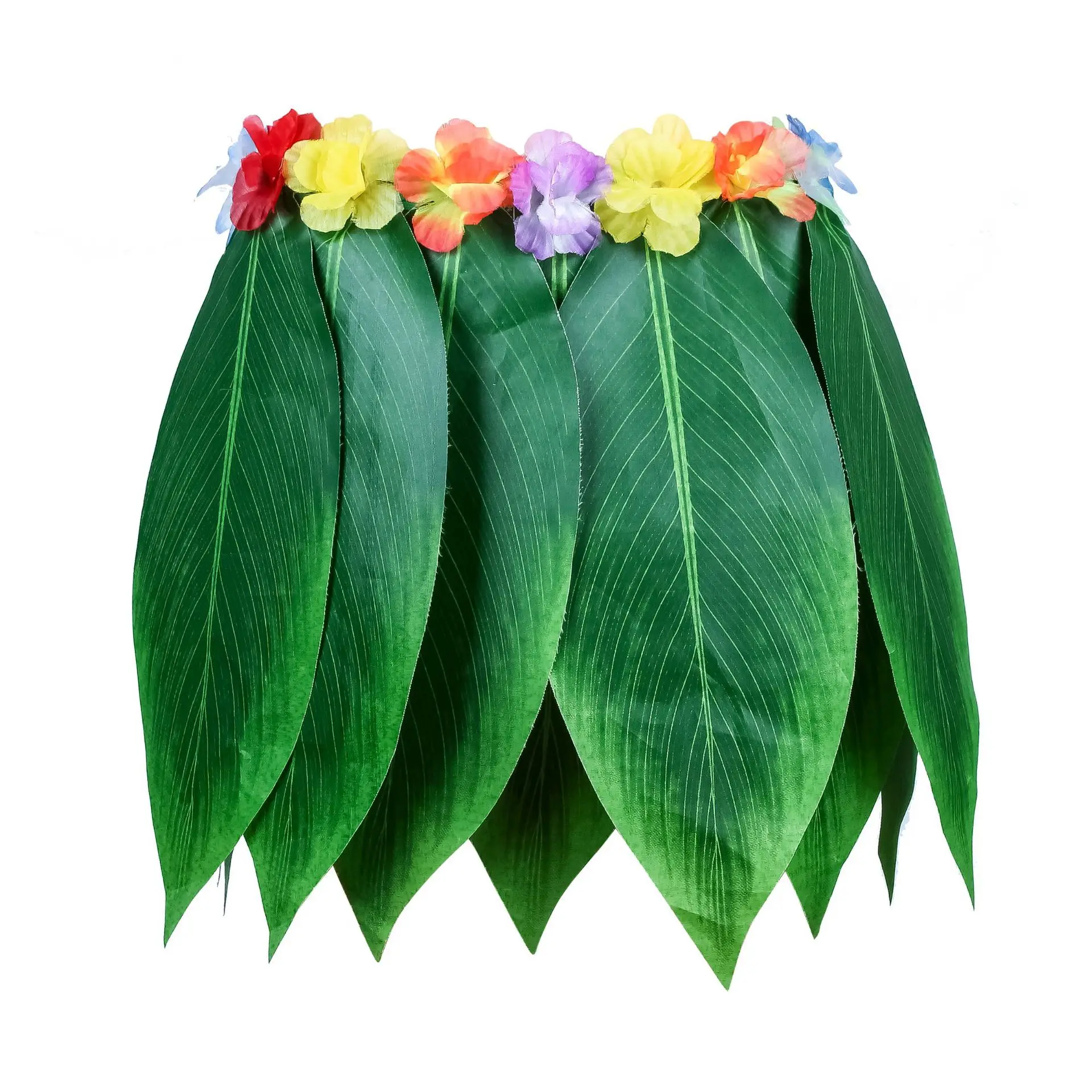 Юбка с гавайской травой вечерние принадлежности вечерние украшения имитация листьев Дети шоу костюм