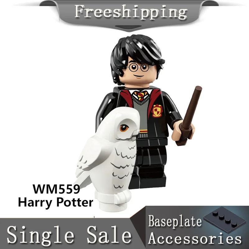 

Harry Series Potters MiniFIgUrED Dobby Luna Longbottom Trelawney Diggory Dean Thomas Building Blocks Gift Toys Legoe WM559