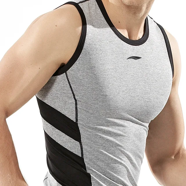 Buy Brand Men Fitness Vests Skintight Sport Vest Gym