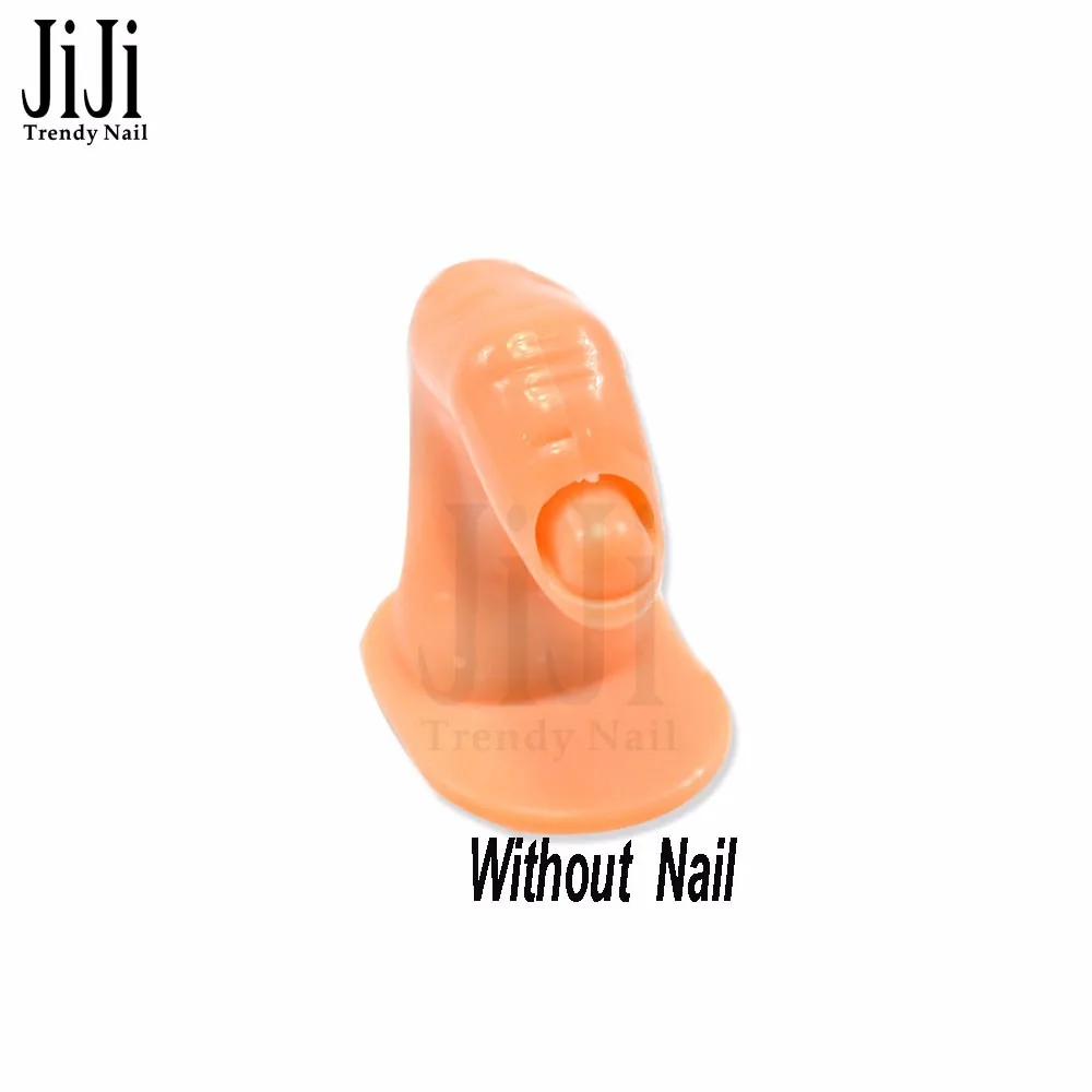 Трендовая 1 шт. пластиковая поддельная Модель пальцев для обучения маникюру инструмент для демонстрации ложных кончиков высокого качества JINJ209