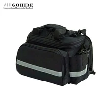 GUH Bicycle Rear Bag Multifunctional Saddle Bags Bicycle Bag Pack Package Post Rain Cover Multi-Function Square Portable Bags