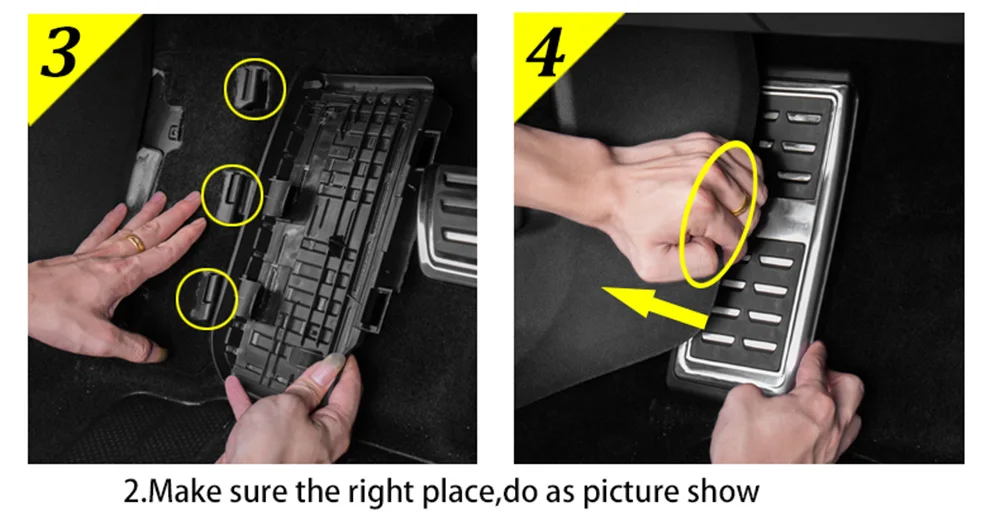 Скобы с обушком на Нержавеющая сталь модифицирующие аксессуары для ног педали для Audi A4 B9 на LHD накладка декоративные наклейки