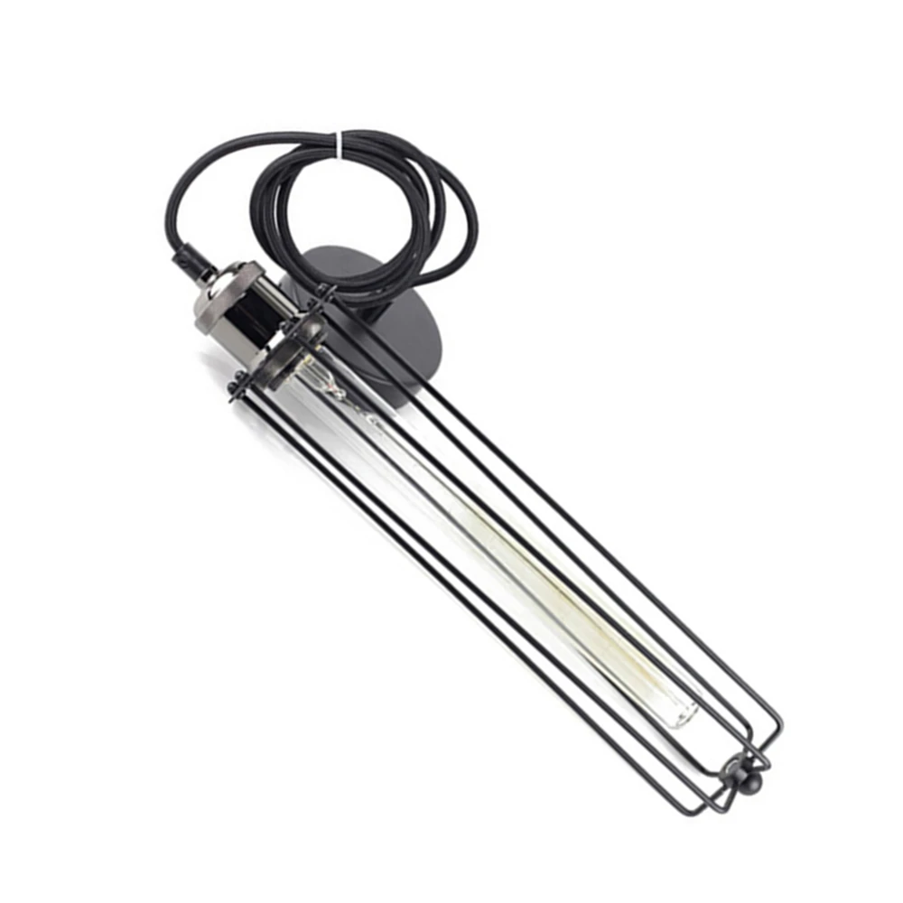 E27 Edison Винтаж подвесной светильник в стиле ретро базовый держатель подвесной светильник винт светильник в розетку с металлической сеткой фитинги птица света AC85-265V