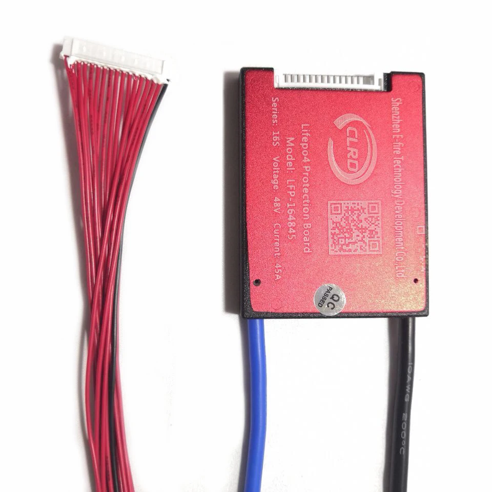  Ausgewogene 16 S 48 V 25A 35A 45A 60A BMS PCB PCM für LiFePO4 Batterie