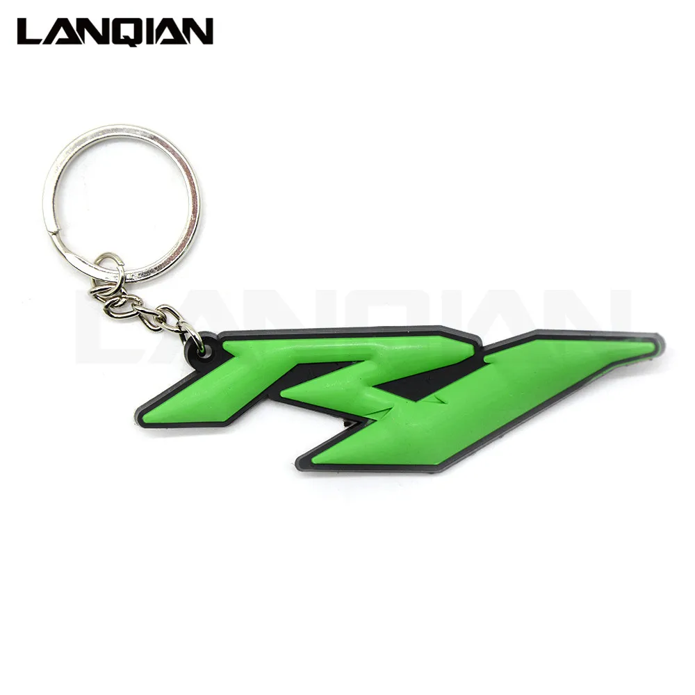 Аксессуары для мотоцикла 3D брелок ключей из мягкой резины yamaha YZF R1|for yamaha|keyring