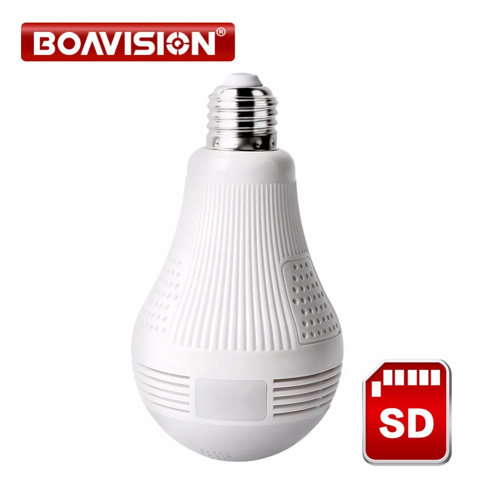 960P 1080P 3MP 5MP Wireless Panoramic IP 3D VR Camera WIFI Bulb Light FishEye 180 / 360 Degree CCTV Home Security Mini Cam Wi-Fi 960P 1080P 3MP 5MP Wireless Panoramic IP 3D VR Camera WIFI Bulb Light FishEye 180 / 360 Degree CCTV Home Security Mini Cam Wi-Fi