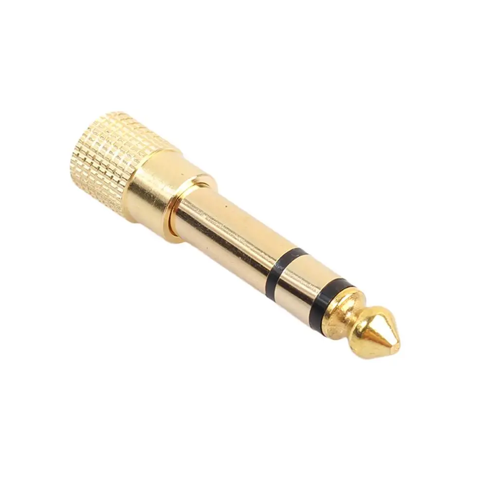 

SHOOT 6.35 Male to 3.5 Female Stereo Adapter Terminals Audio Plug Headphone Adapter