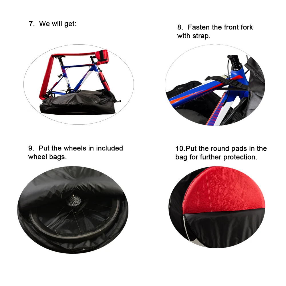Flash Deal XXF Bicycle Bag Bike Transport Travel Bike Carry Bag Nylon Pad Bag for 700C Road Bike Bags Automatically Inflatable Pad 24 Flash Deal XXF Bicycle Bag Bike Transport Travel Bike Carry Bag Nylon Pad Bag for 700C Road Bike Bags Automatically Inflatable Pad 24