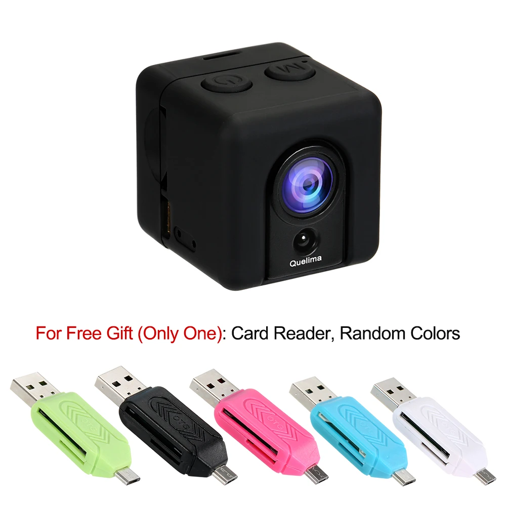 Quelima SQ20 Mini Camera Car DVR Hidden Camera Portable 1080P Full HD