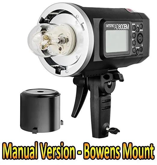 Вспышка Godox AD600BM 600Ws GN87 HSS внешняя вспышка с аккумулятором 8700 мАч портативная лампа