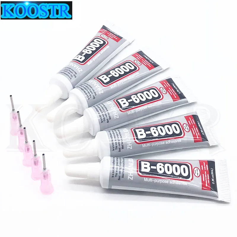

9ML Liquid Super B-6000 Strong Epoxy Industrial Glue Adhesive Touch Screen Zhanlida B6000 School Textile Fabric Stationery Store