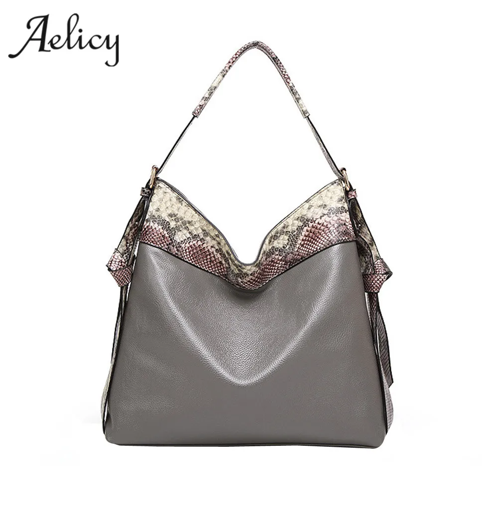 

Aelicy Luxury High Quality PU Leather Fashion Women Serpentine Crossbody Bag 2018 New Design handbags female bags designer