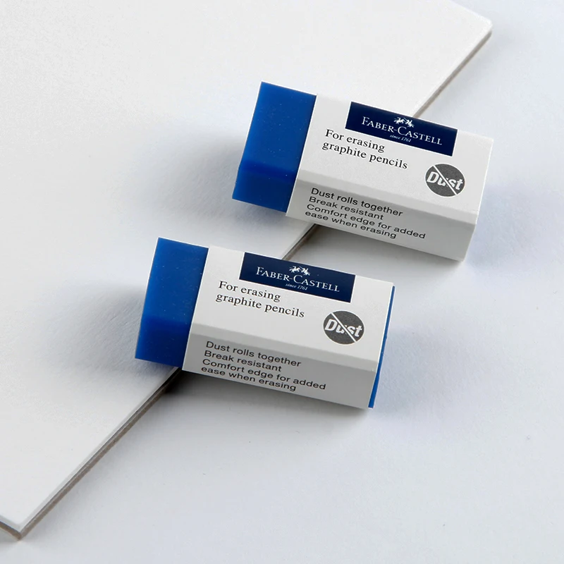 LifeMaster Faber Castell Dust Free синий ластик специально разработан для художественного и графитового карандаша, принадлежности для рисования, канцелярские принадлежности