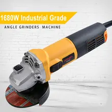 1680 Вт угловая шлифовальная машина с одной скоростью 115000 об/мин многофункциональная шлифовальная машина электрическая угловая шлифовальная машина 220 В 50 Гц отрезной инструмент