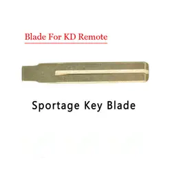 Бесплатная доставка (10 шт./партия) металлический Бланк Uncut Флип KD удаленный ключевой лезвие Тип для Sportage Jetta
