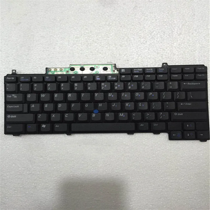 

New English small carriage with pointing stick notebook keyboard for Dell D620 D630 D631 D820 M65 D830 PP18L series notebook