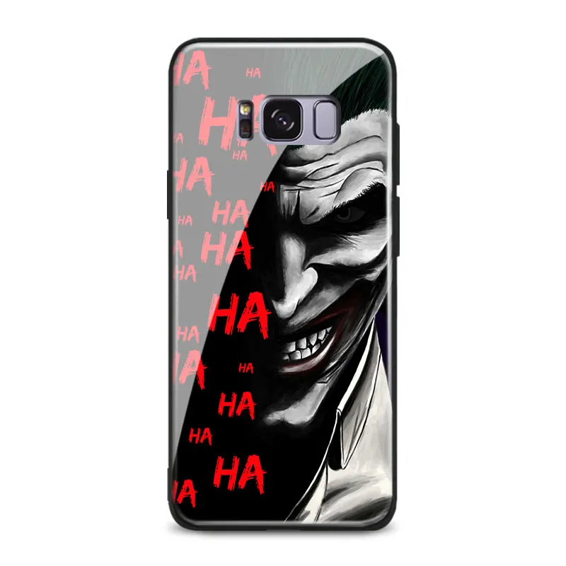 Мягкий силиконовый чехол для телефона Joker из гладкого стекла для samsung Galaxy S7 Edge S8 S9 S10e S10Plus Note 10 8 9 10 PLUS - Цвет: AE 1642