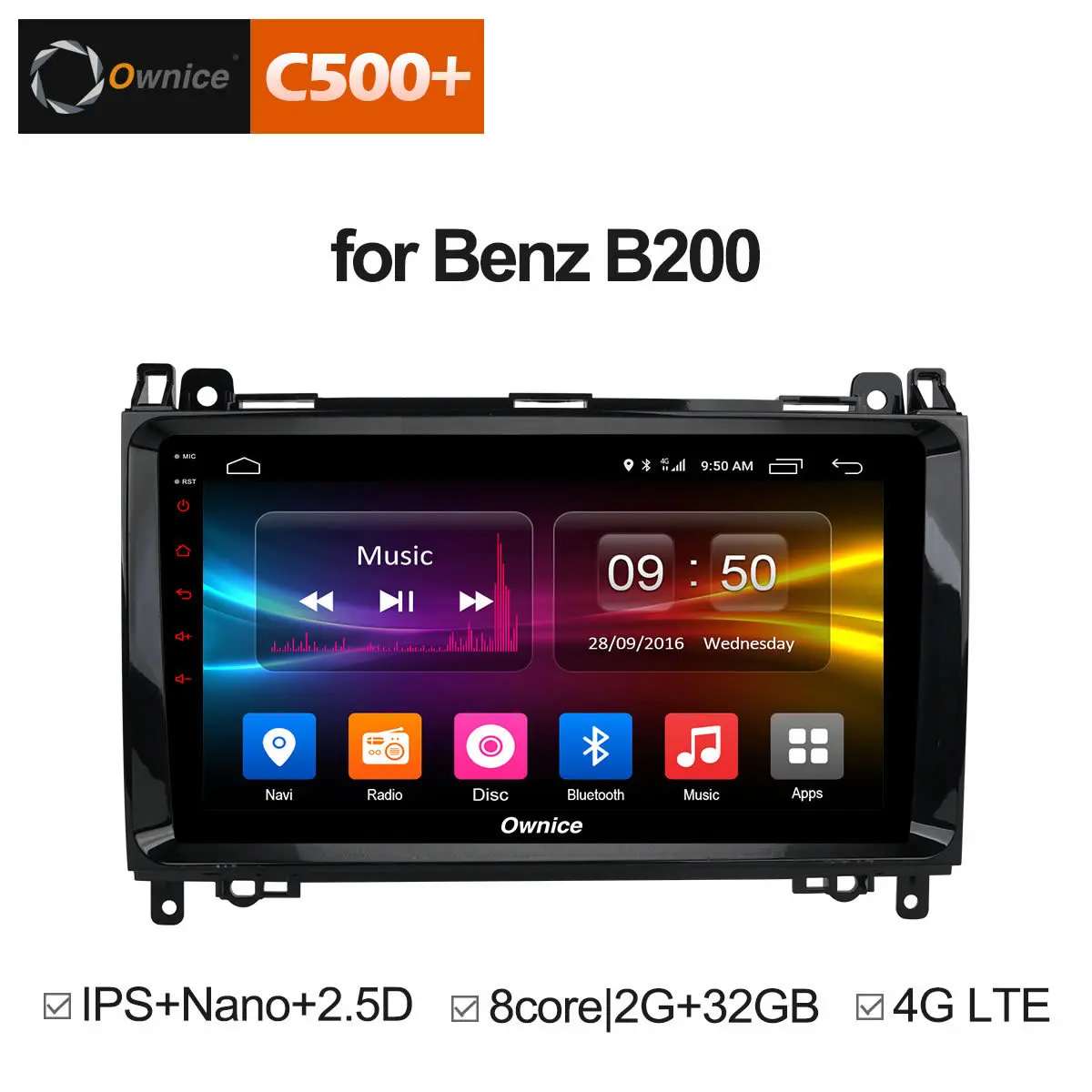 Best Ownice C500+ G10 Android 8.1 Octa Core 32G CAR DVD GPS For Mercedes Benz Sprinter B200 Radio Navigation player Support 4G LTE 0 Best Ownice C500+ G10 Android 8.1 Octa Core 32G CAR DVD GPS For Mercedes Benz Sprinter B200 Radio Navigation player Support 4G LTE 0