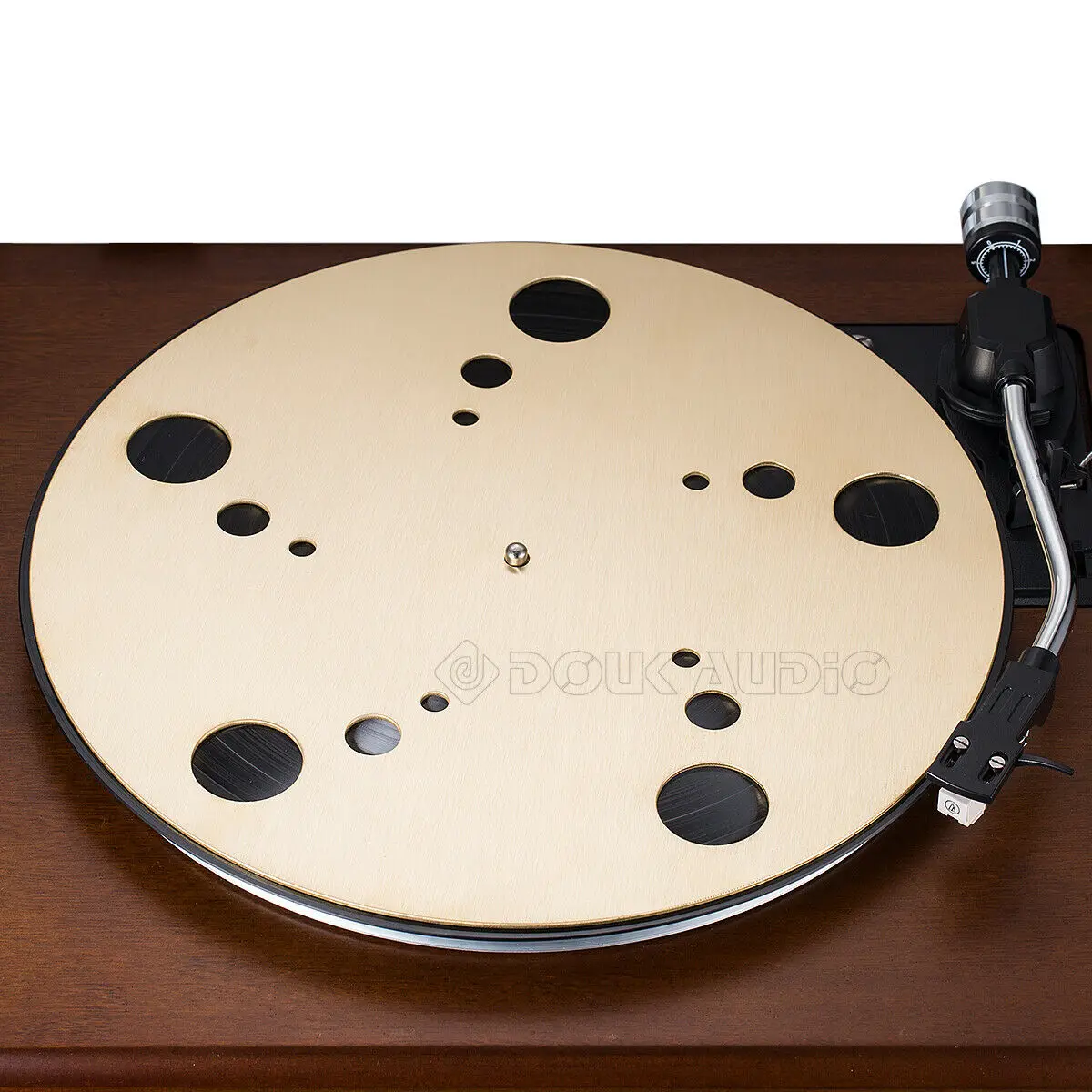 Nobsound Hi-end латунный поворотный стол тарелка коврик Slipmat весовой зажим для винилового проигрывателя LP