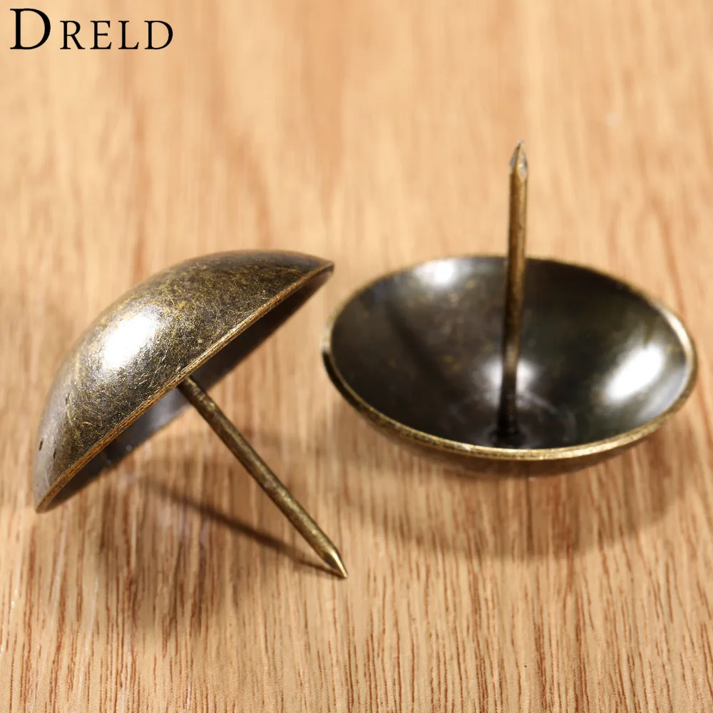 1Pc Antique Brass 4CM Upholstery Nail Decorative Upholstery Tacks Stud