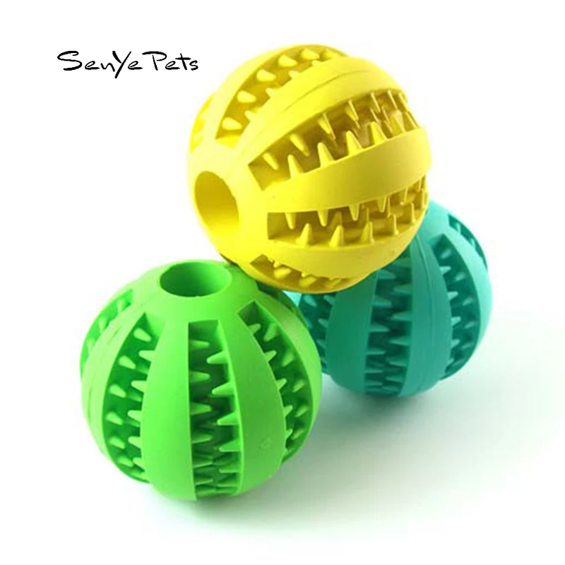 Senye pets 2018 Solid balls Pet toys resistant to galling teeth cleaning tartar dog toys