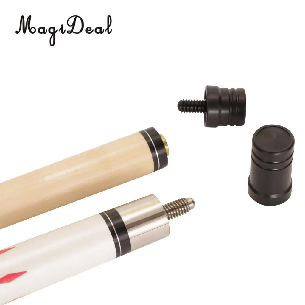 2 Sets Plastic Joint Protectors For 5/16" X 18 Billiard Pool Cue Sticks - 56mm Length