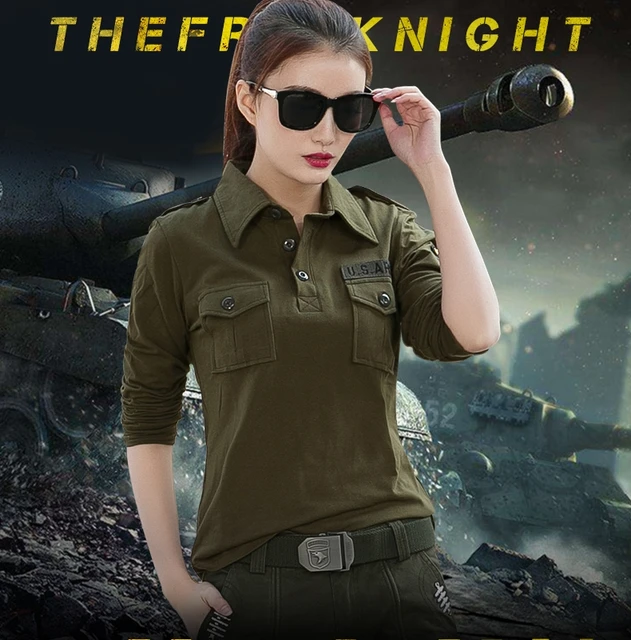 Outdoor Hunting Hiking Tactical Shirt Women Men Army Camping