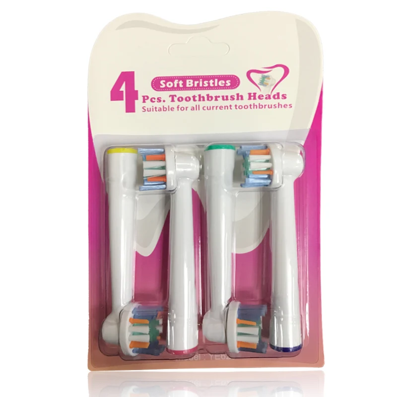 Новое поступление 12 шт. электрическая зубная щетка для гигиены полости рта B Vitality 3D Pro Health profesial Care D12 Pro 1000 белый чистый