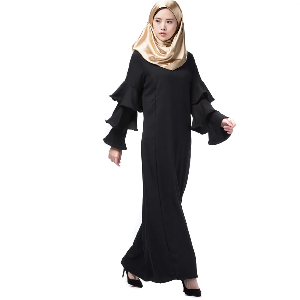 

Kaftan Abaya Dubai Arabic Islam Turkey Hijab Muslim Dress Ramadan Abayas For Women Caftan Marocain Turkish Islamic Clothing 4.12