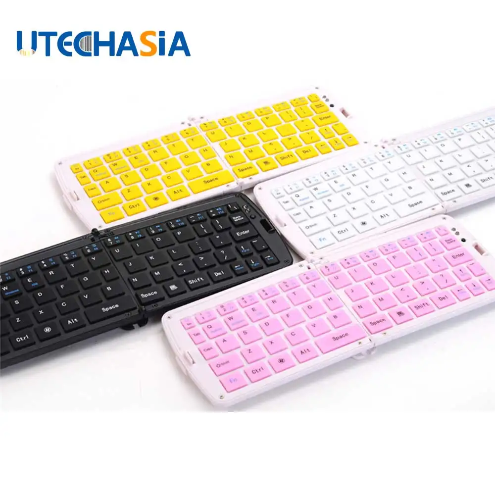 

Bluetooth Foldable Keyboard Wireless Ultra-thin Gaming Keyboard USB for Apple iPad/iPhone /Mac Book/Samsung Android Tablet