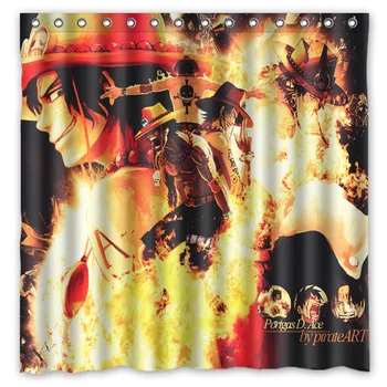 

2016 One Piece Waterproof Shower Curtain Polyester Fabric Bath Curtains Cortinas Para Banheiro Hot Sale 180x180cm