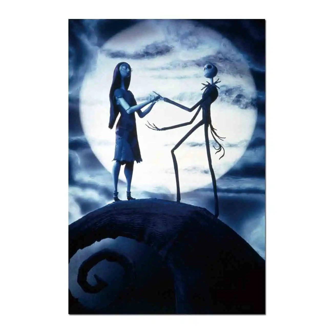 

Art Poster The Nightmare Before Christmas wall canvas Print14x2112x18 24x36 27x40 wall pictures living room