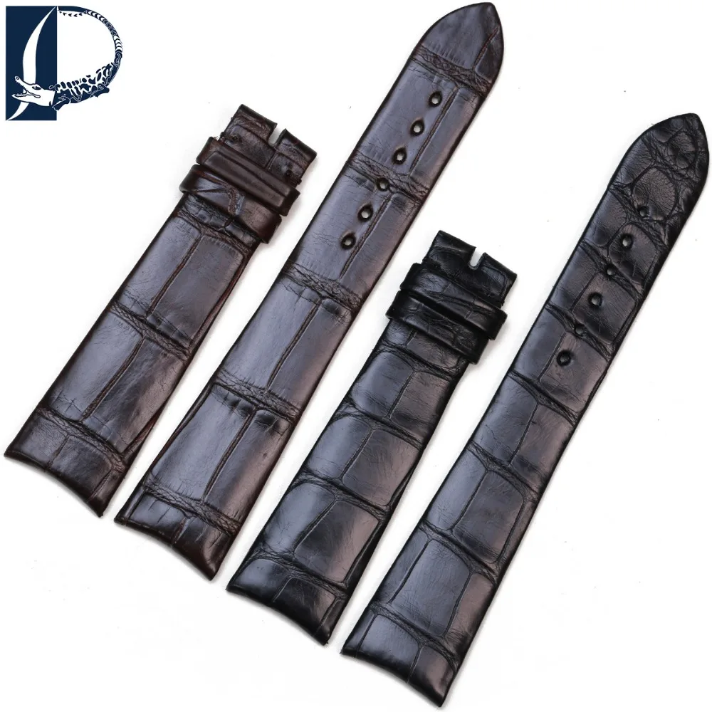 Pesno Adatto Per Girard-Perregaux 1966 Cinturino Per Orologio In Pelle Di Alligatore 20Mm Accessori Per Orologi Da Uomo Con Fibbia Ad Ardiglione