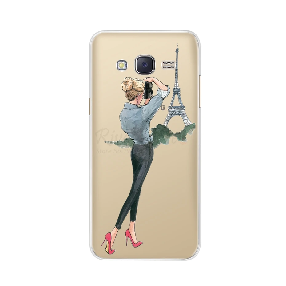 Чехол для samsung Grand Prime G530 G531, мягкий чехол из ТПУ, силиконовые бамперы для samsung Galaxy Grand Prime, чехол для телефона - Цвет: Светло-коричневый