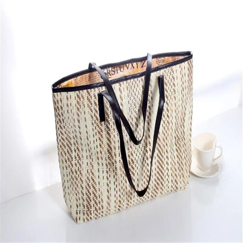 

Shoulder bag handbag women's fashion straw bag woven bag large capacity beach bag go shopping walk along the beach