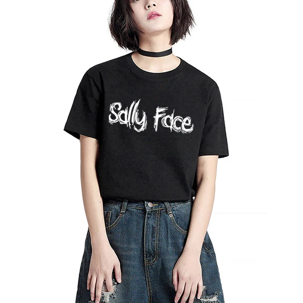 

promotion summer women sally face t shirt femme womens shirts womens tshirt ulzzang harajuku t shirt women o-neck tee shirts