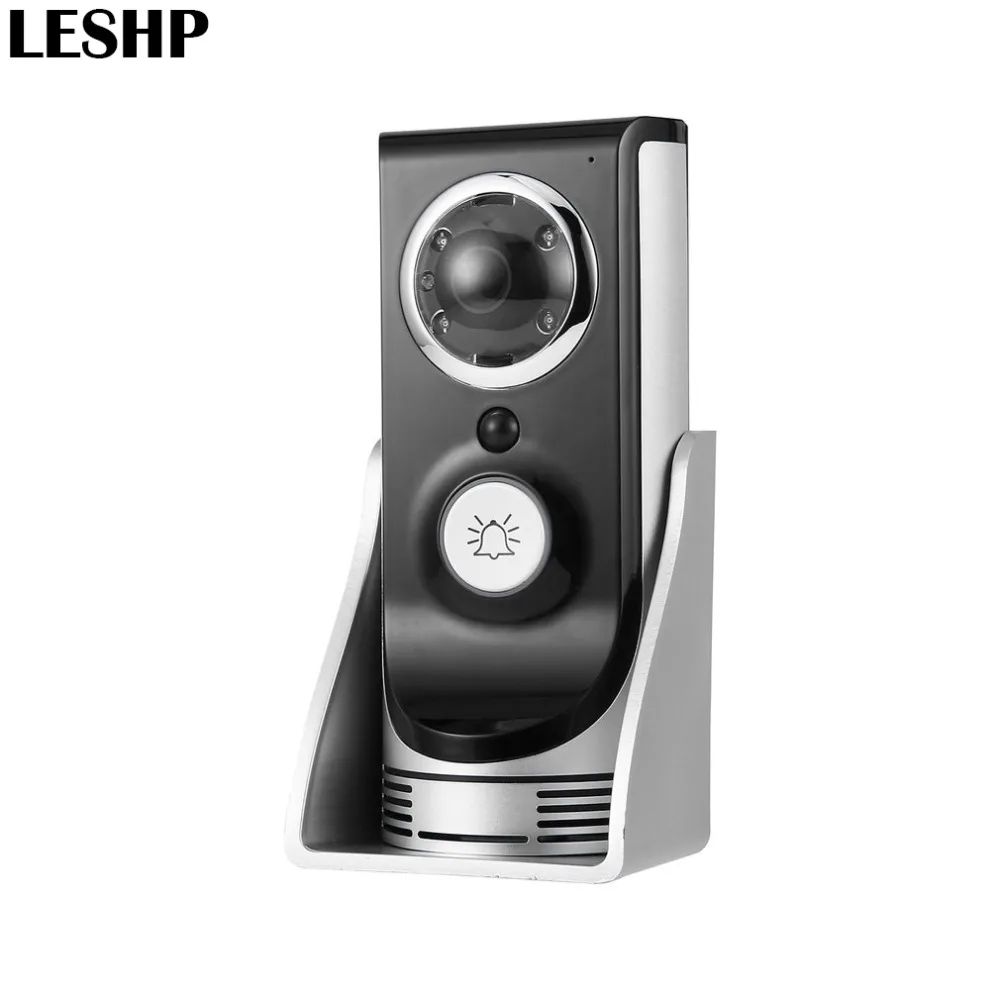

Wireless WiFi Doorbell Video Intercom Doorbell 4.3" Mobile Phone APP Remote Control Unlock Remote Monitoring