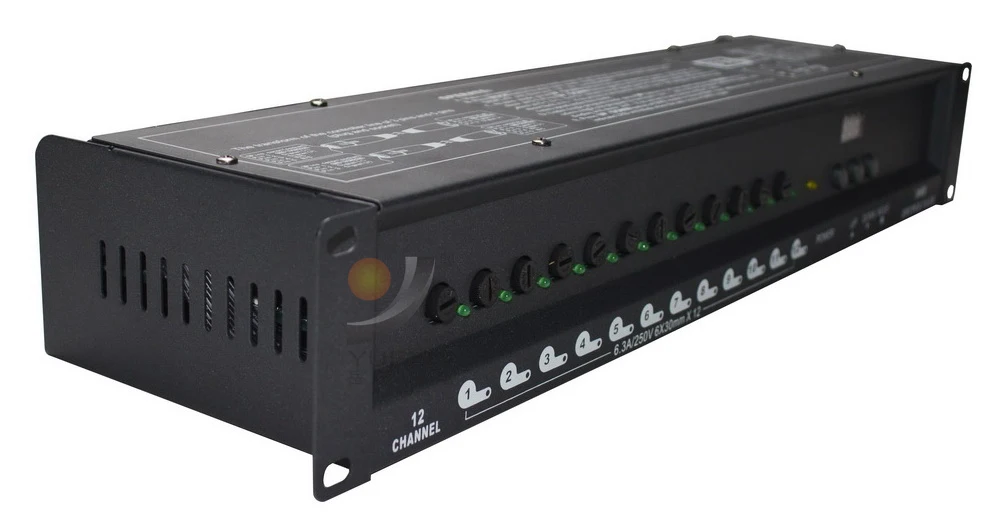 

YX-1306 DMX switch box 12 channels switch output with DJ Club Party Lights Audio Equipment