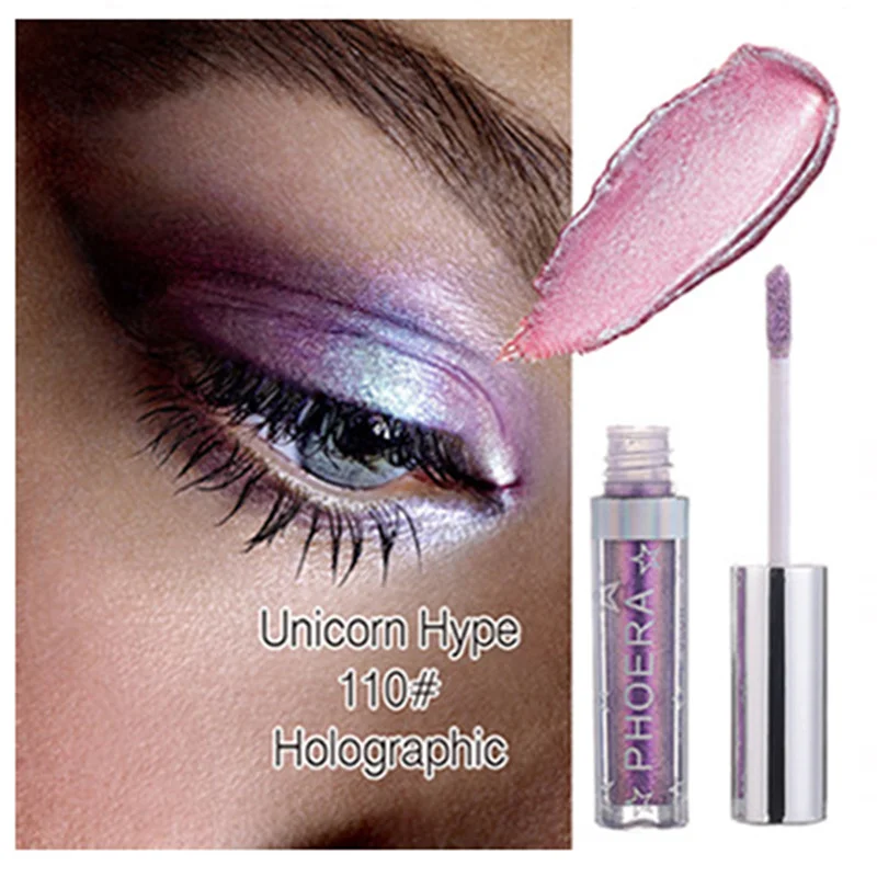 

PHOERA 2018 Brand New Eye Shadow 16 Color Makeup Eye Shadow PHOERA Magnificent Metals Glitter and Glow Liquid Eyeshadow TSLM1