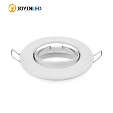 10 шт. белый круглый светодиодные лампы Frame GU10 светильник с 4 Вт 12 В GU10/MR16 лампы Oprawy spotlight