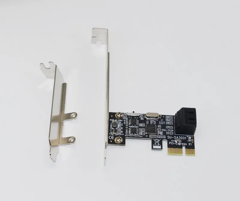 SATA Card PCI Express to 2 Ports SATA 3.0 Card 6Gbps PCI-E SATA PCIE SSD Adapter Low Bracket Computer Components IPFS HDD Mining