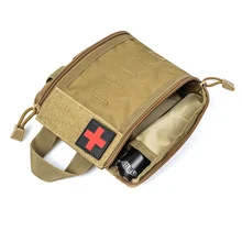 Открытый водонепроницаемый дорожный аптечка ткань Оксфорд тактический поясной пакет Кемпинг альпинистская сумка черная экстренная ситуация