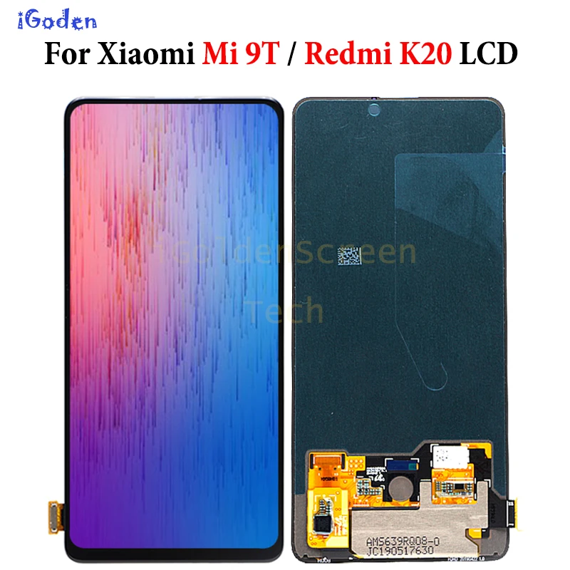 

Original Amoled display for Xiaomi Redmi K20 LCD Display Touch Screen Digitizer Assembly for Xiaomi Mi 9t for Redmi K20 Pro LCD