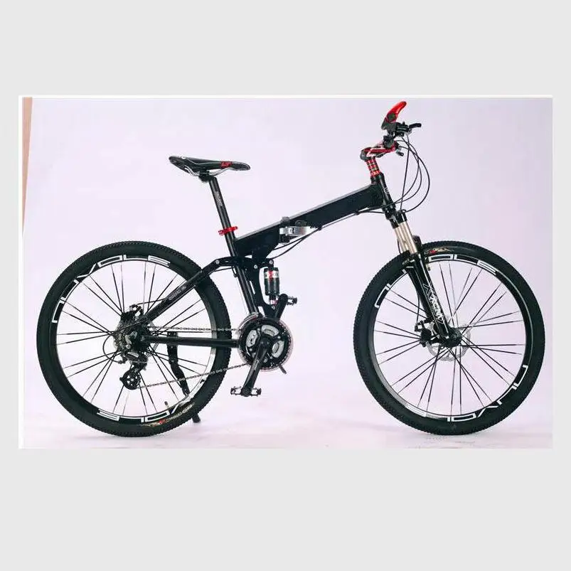 Best Kalosse  alloy spokes   26*2.125  DIY colors  bicycle foldable   21/24/27/30 speed  Hydraulic brakes , mountain bike man 4